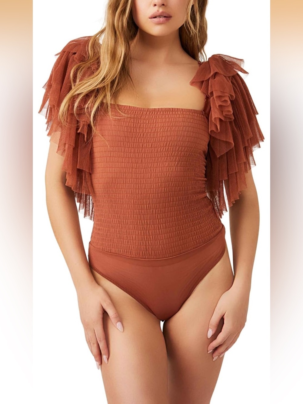 NWOT Free People Kill The Lights Bodysuit